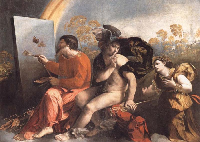 Dosso Dossi Fupite Mercury and Virtus or Virgo